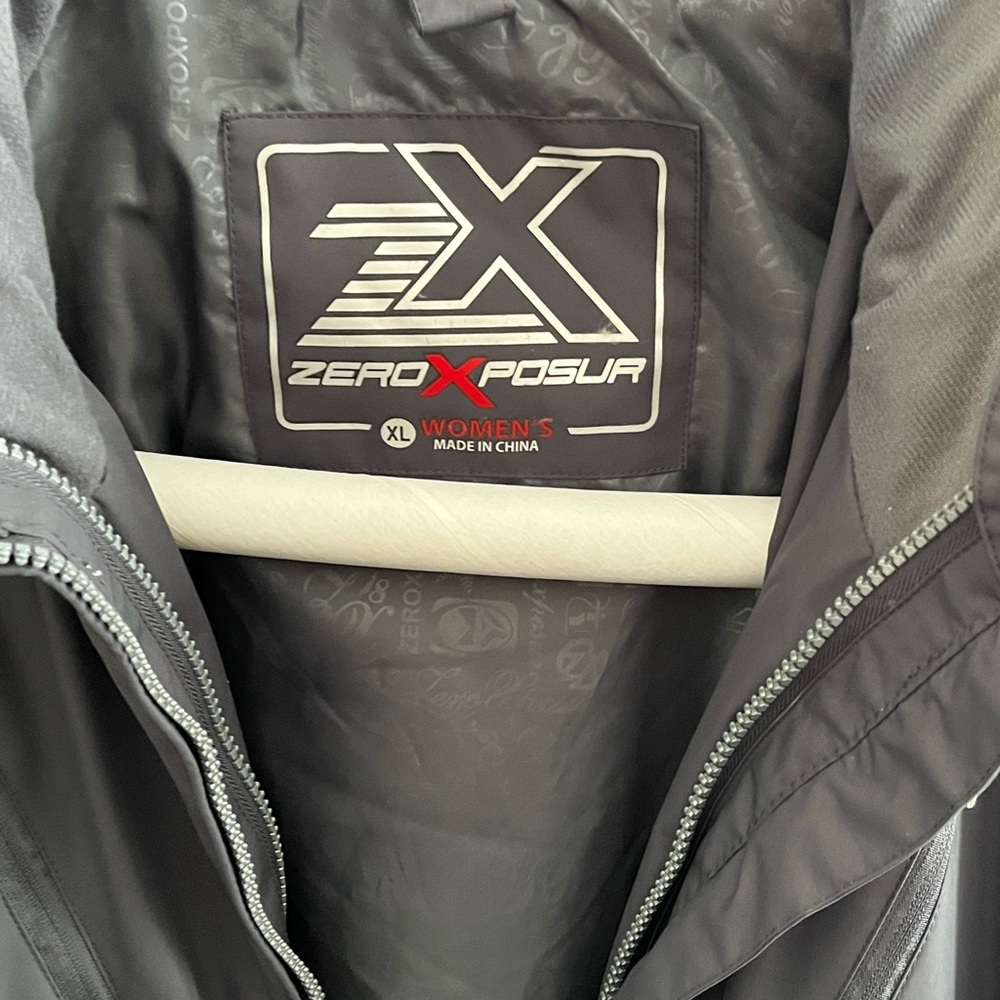 ZEROXPOSUR NWOT AUTHENTIC WOMEN’S WEATHER SYSTEM DETACHABLE HOOD JACKET - Picture 11 of 17